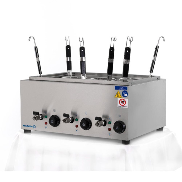 Макароноварка (6 емкостей) EH-6A  Foodatlas Eco